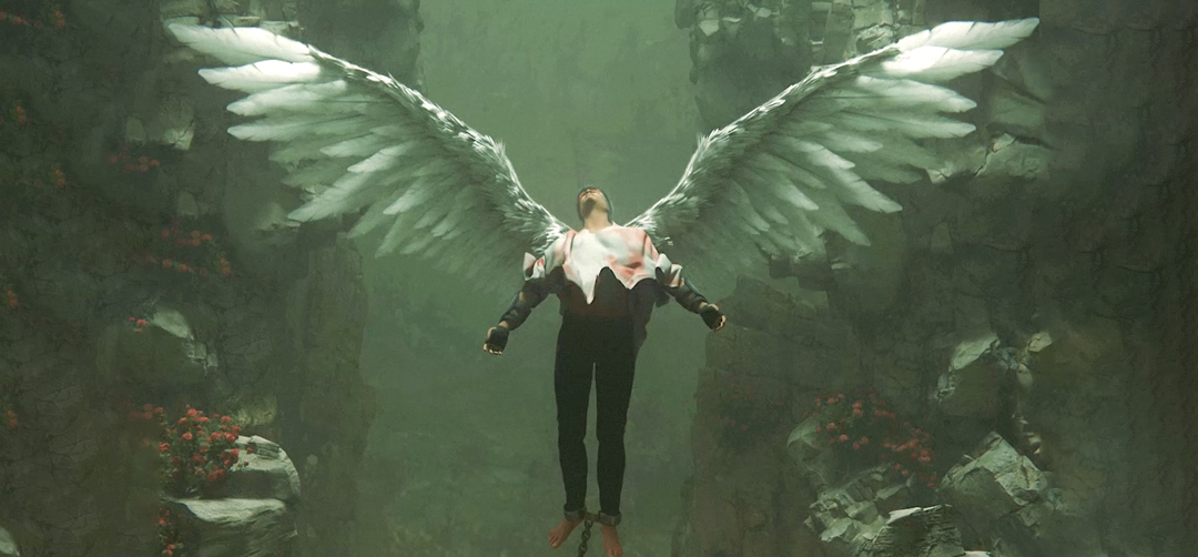Angel 3D Scene