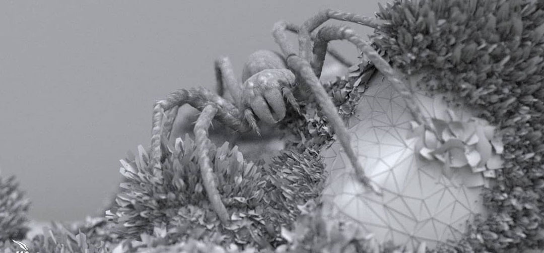 Spider 3d Render